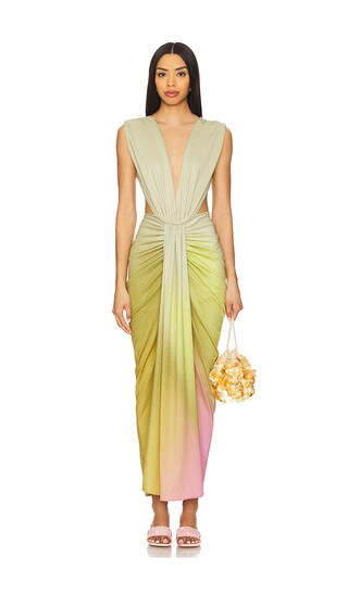 Nia Dress in Pear | Revolve Clothing (Global)