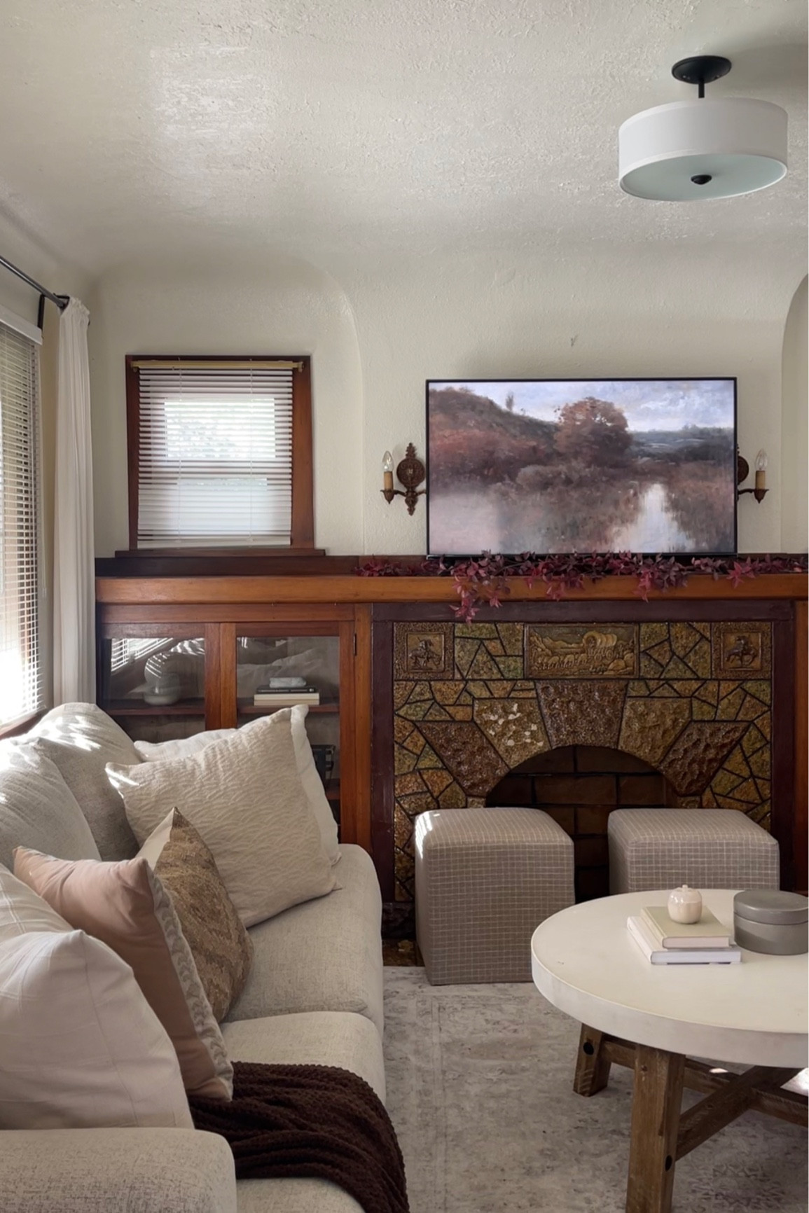 Adding simple fall decor 🍂

#LTKSeasonal #LTKfindsunder100 #LTKhome