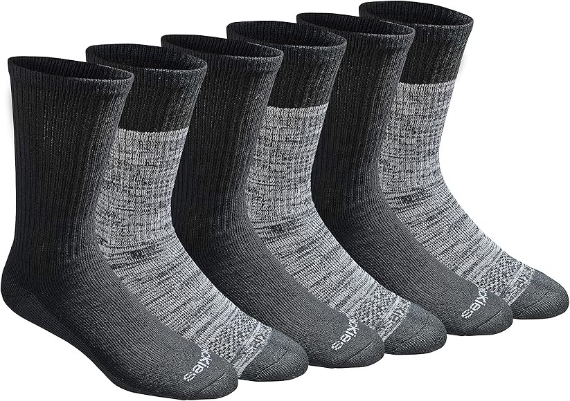 Dri-Tech Essential Moisture Control Crew Socks Multipack | Amazon (US)