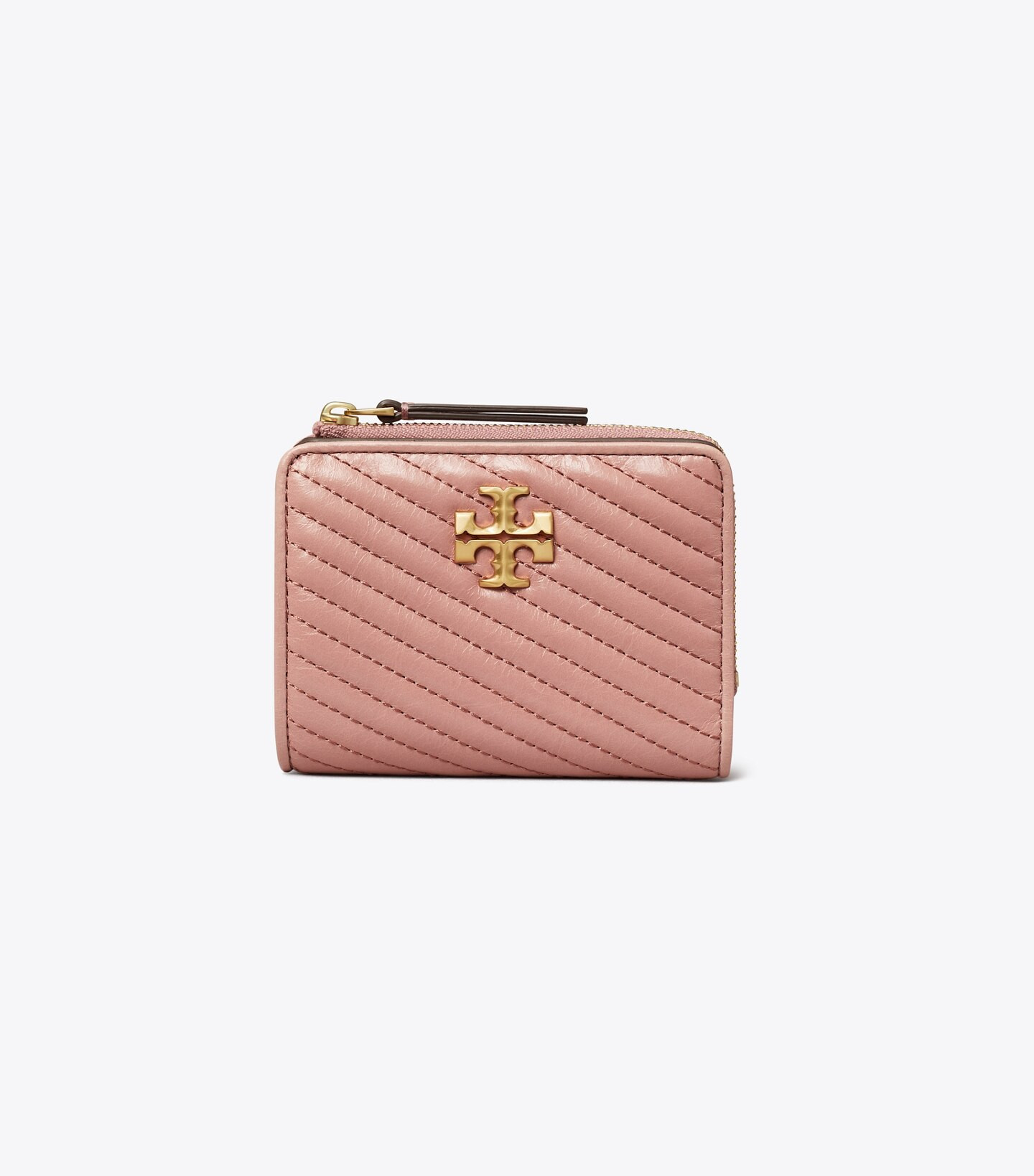 Kira Moto Quilt Bi-Fold Wallet: Women's Designer Wallets | Tory Burch | Tory Burch (US)