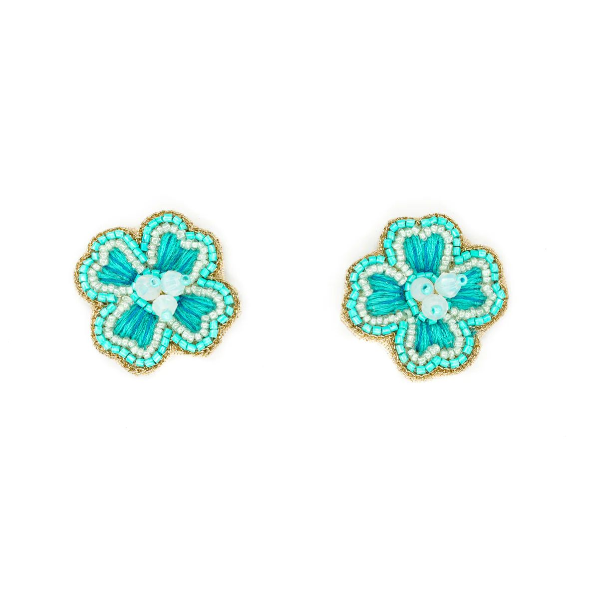 Camilla Studs in Turquoise | Beth Ladd Collections