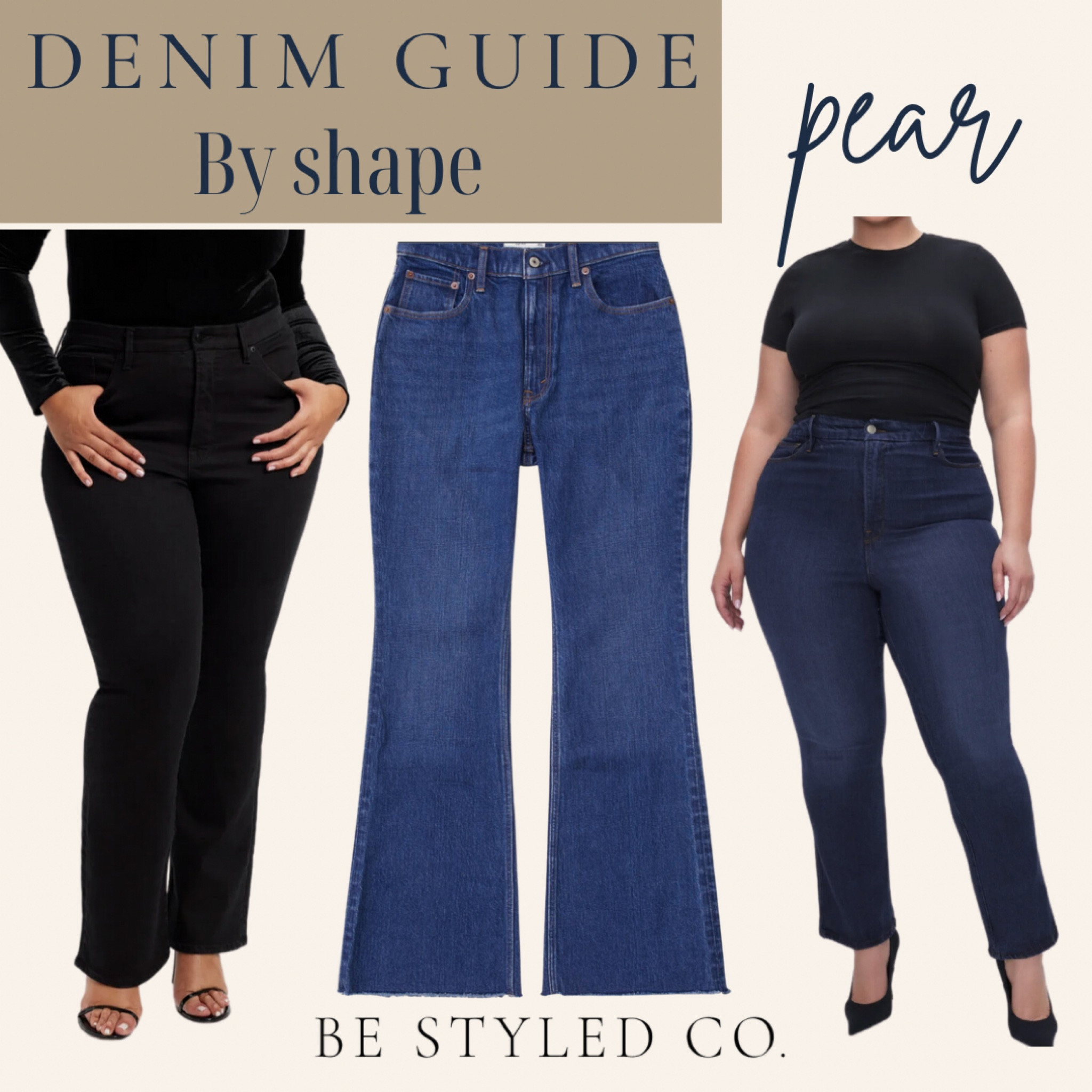 Best jeans for pear-shaped bodies 

#LTKplussize #LTKstyletip #LTKSeasonal