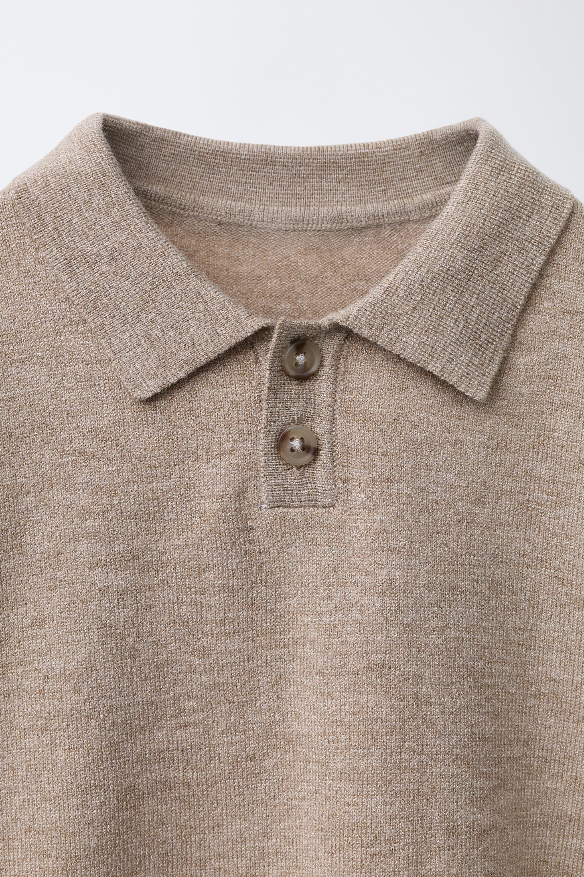 PULLOVER POLO IN MAGLIA | Zara IT