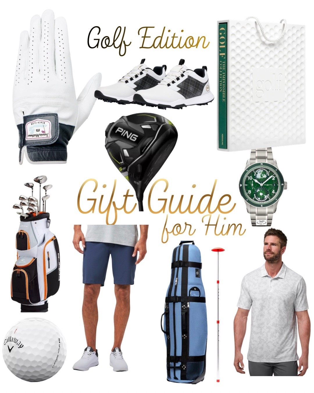 Gifts for the golfer 

Gifts for him 

#LTKGiftGuide #LTKSeasonal #LTKMens