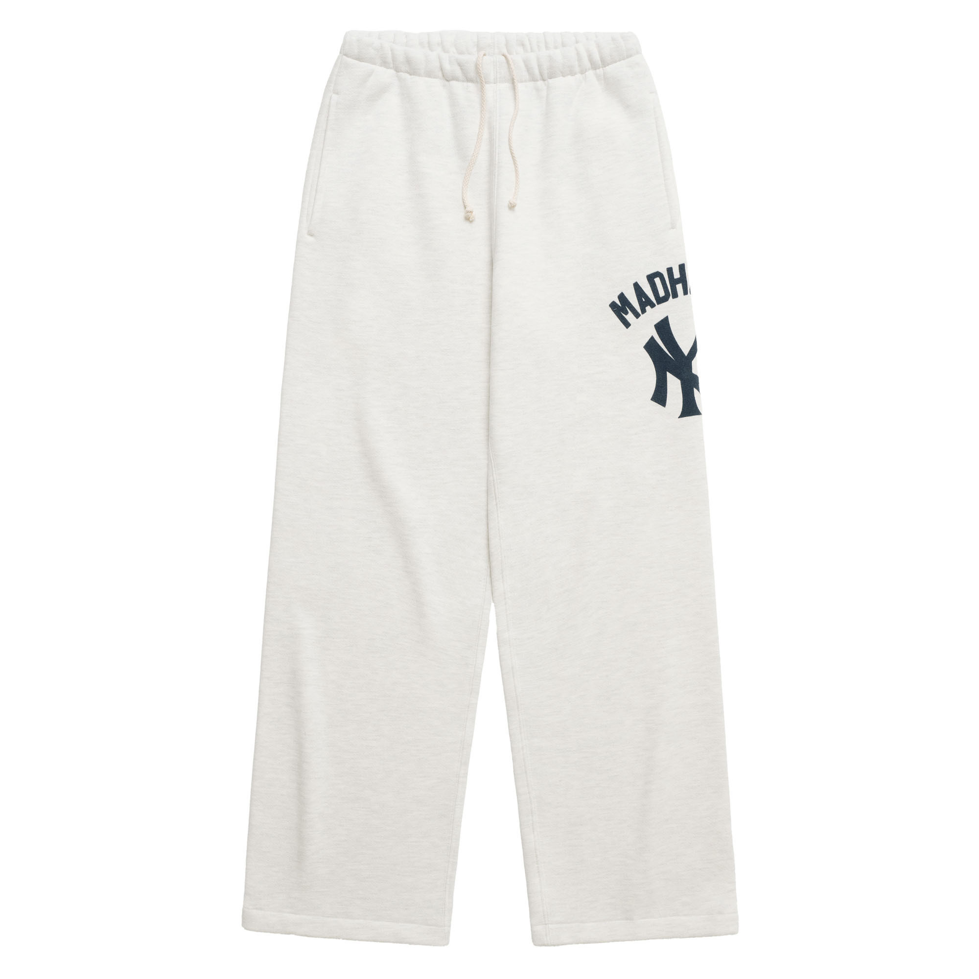 Unisex Madhappy Heather Gray New York Yankees Washed Straight Sweatpants | Fanatics