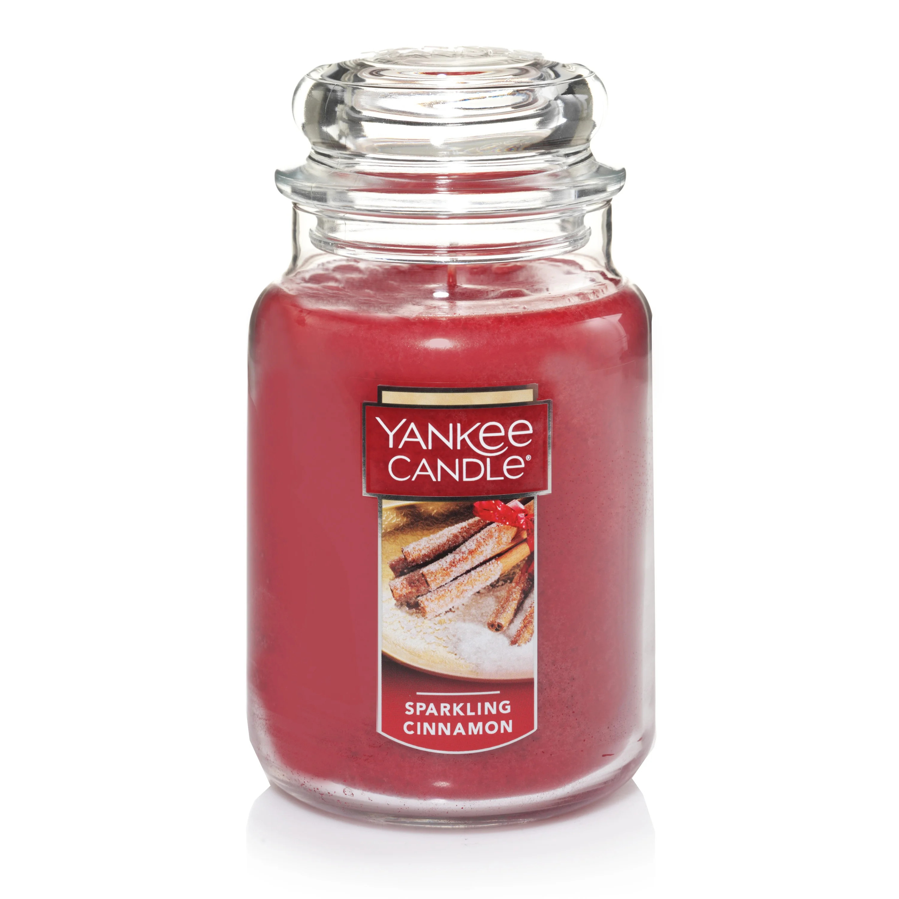 Yankee Candle Sparkling Cinnamon - Original Large Jar Fall Candle - Walmart.com | Walmart (US)