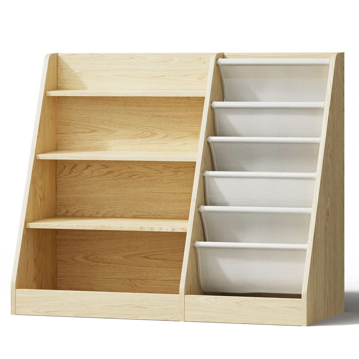Maggiorina Kids Standard Bookcase, Storage Book Rack, Organizer Cabinet, Book Display | Wayfair North America