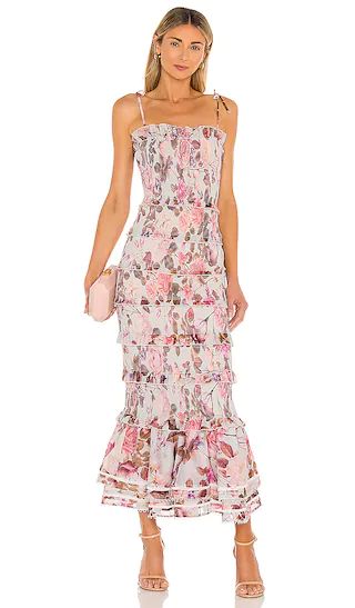 Geranium Dress in Garden Rose | Revolve Clothing (Global)