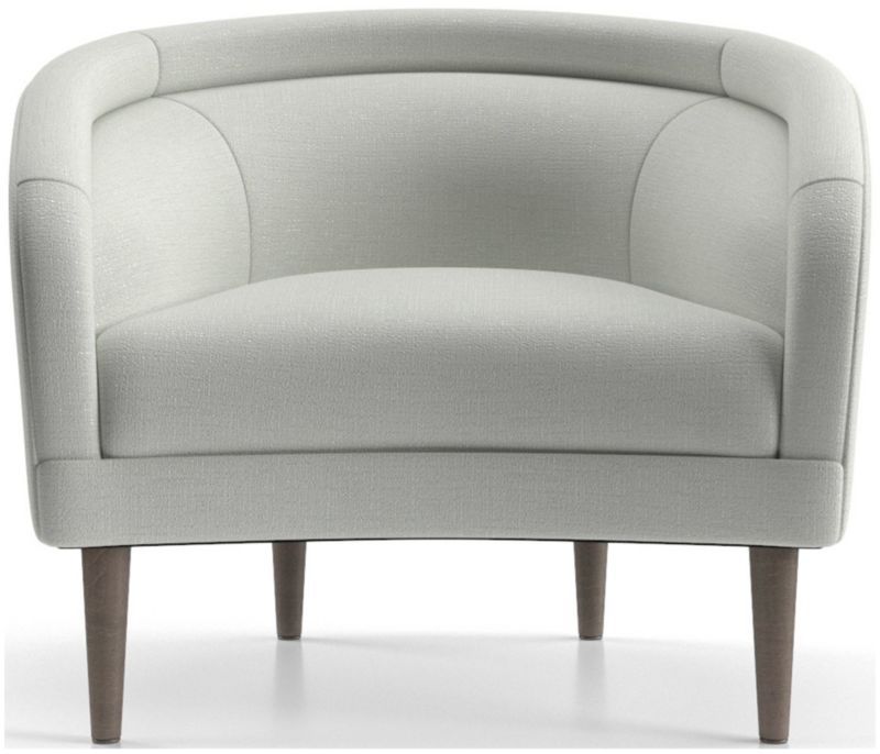 Josephine Curved Chair | Crate and Barrel | Crate & Barrel