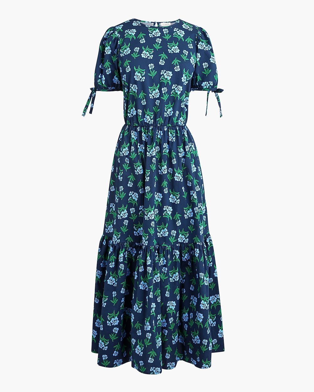 Tie-sleeve midi dress | J.Crew Factory