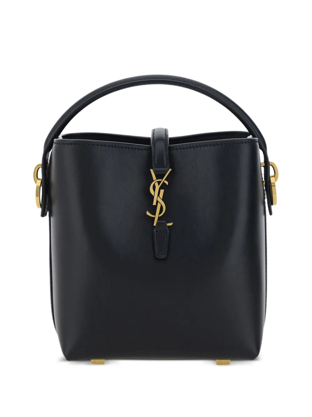 Saint Laurent Le 37 Leather Shoulder Bag | Black | FARFETCH | Farfetch Global