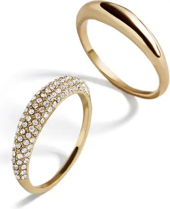 BaubleBar Kennedy Assorted Set of 2 Rings | Nordstrom | Nordstrom