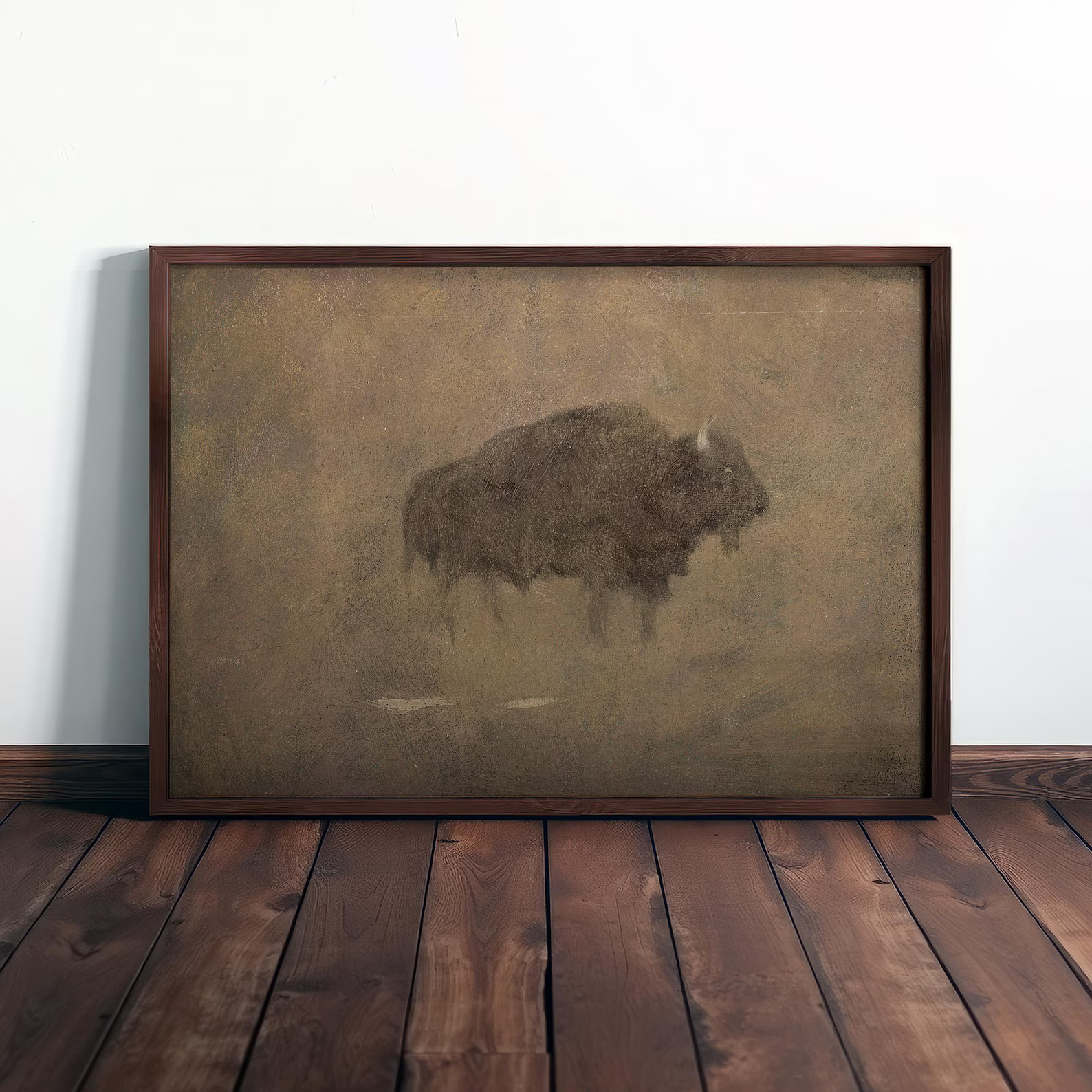 BUFFALO WALL ART - Vintage Abstract Decor | Etsy (US)