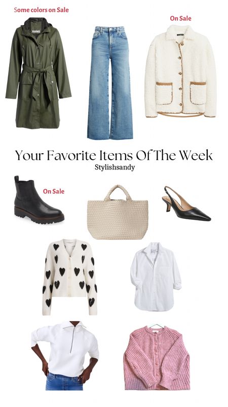 Your favorite items of the week! You shopped for coats, sweaters, boots, slingback heels, tote bags and Jeans.

#LTKitbag #LTKover40 #LTKfindsunder100