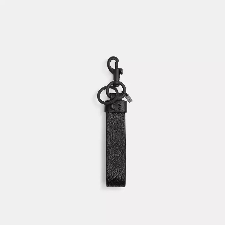 Loop Bag Charm In Signature Canvas | Coach (US)