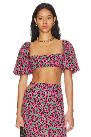 Dolcetto Crop Top
                    
                    For Love & Lemons | Revolve Clothing (Global)