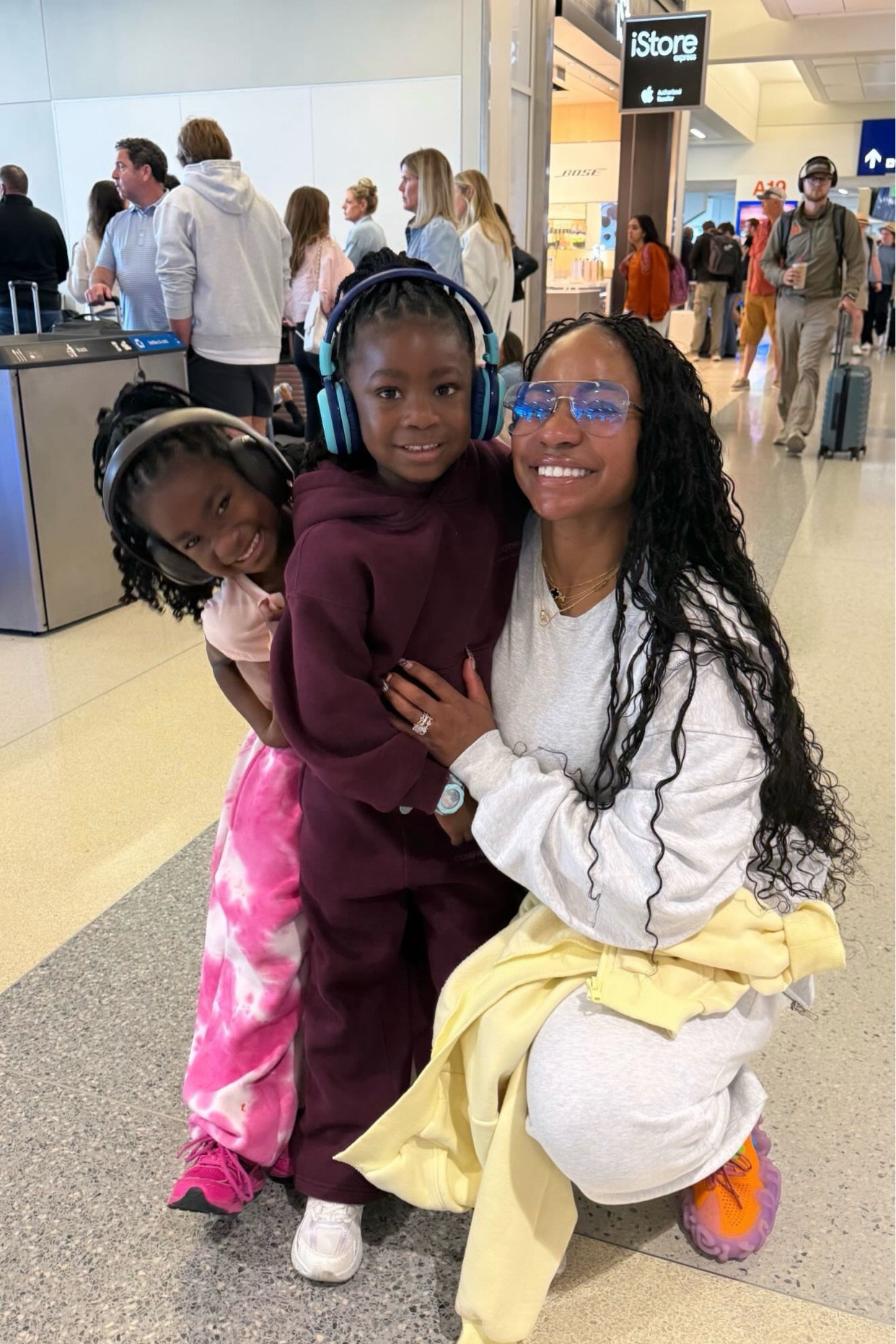 Comfrt sweats are always my Travel day OOTD for the girls and I! 

#LTKKids #LTKootd #LTKTravel