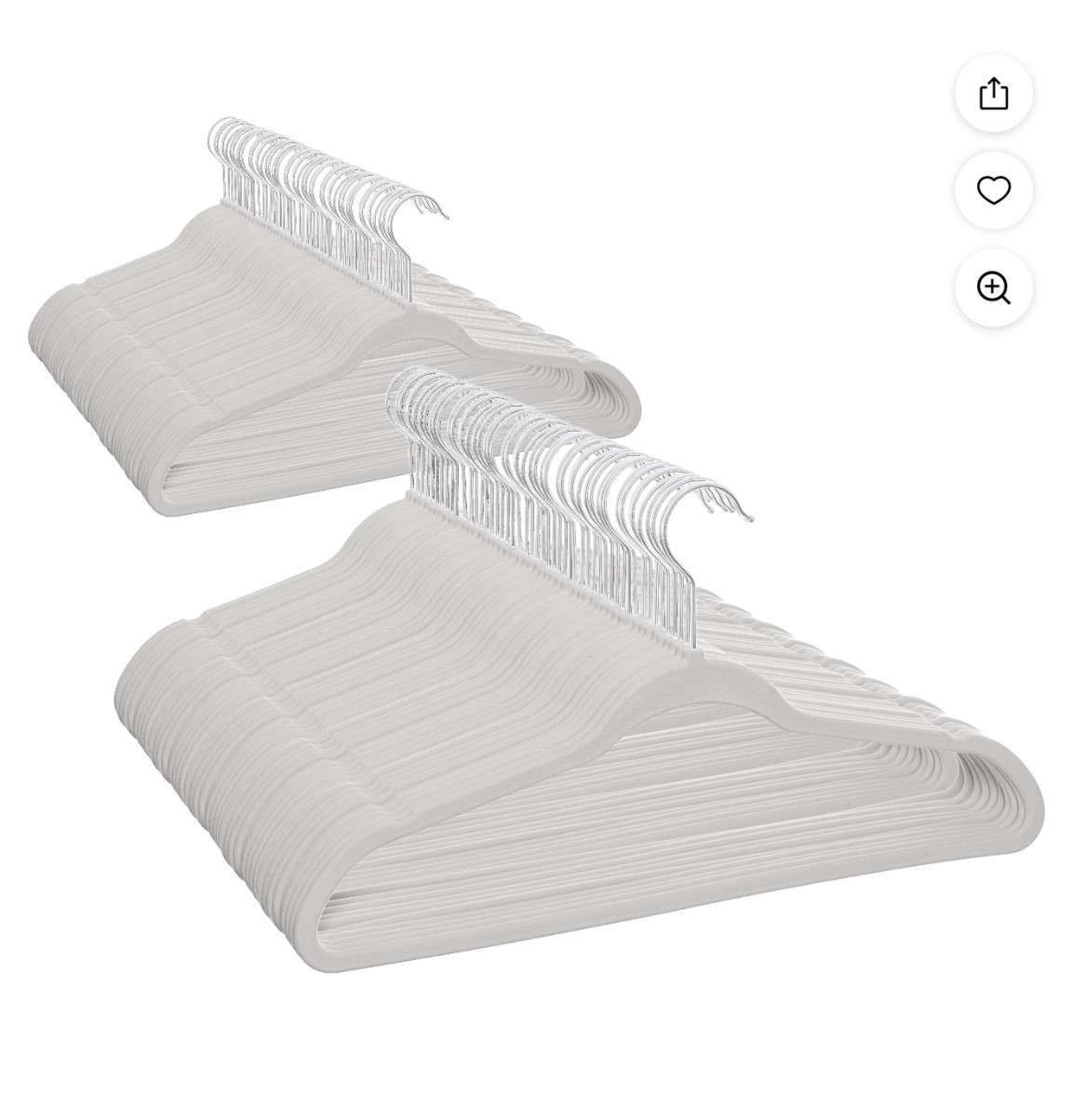 Better home and gardens has a pack of ONE HUNDRED velvet hangers on sale for $29 #homeorganization #closetorganization 

#LTKSaleAlert #LTKmomlife