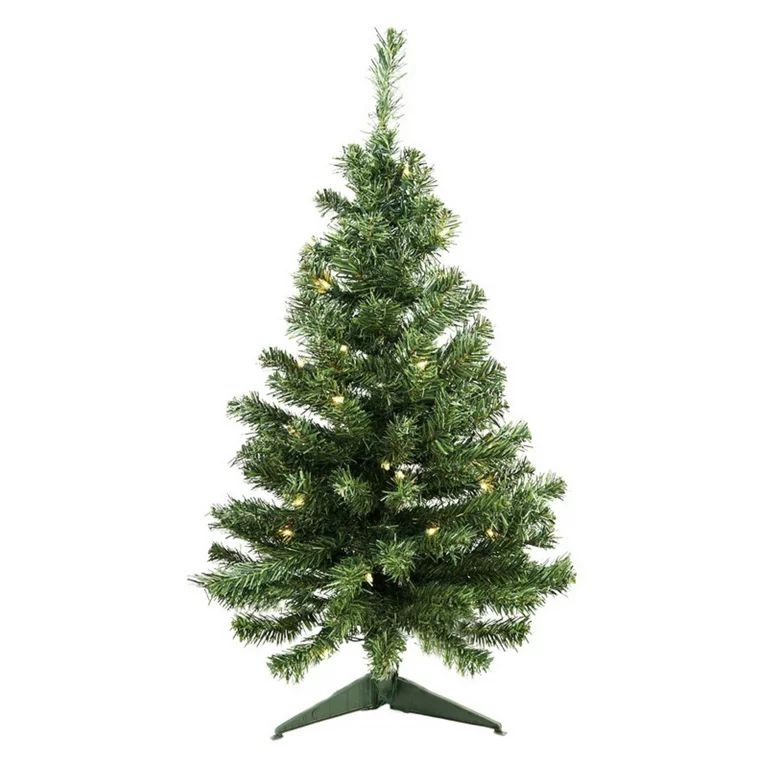 Northlight 3 ft. Pre Lit Niagra Pine Artificial Christmas Tree - Walmart.com | Walmart (US)