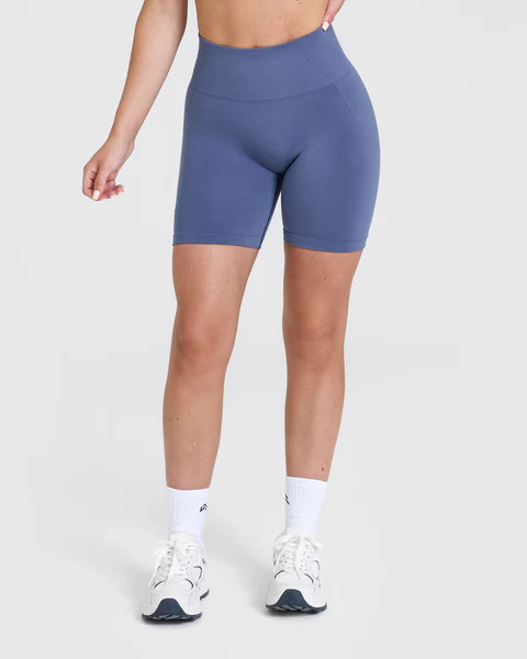 Effortless Seamless Shorts 
 Slate Blue | Oner Active (UK / US)