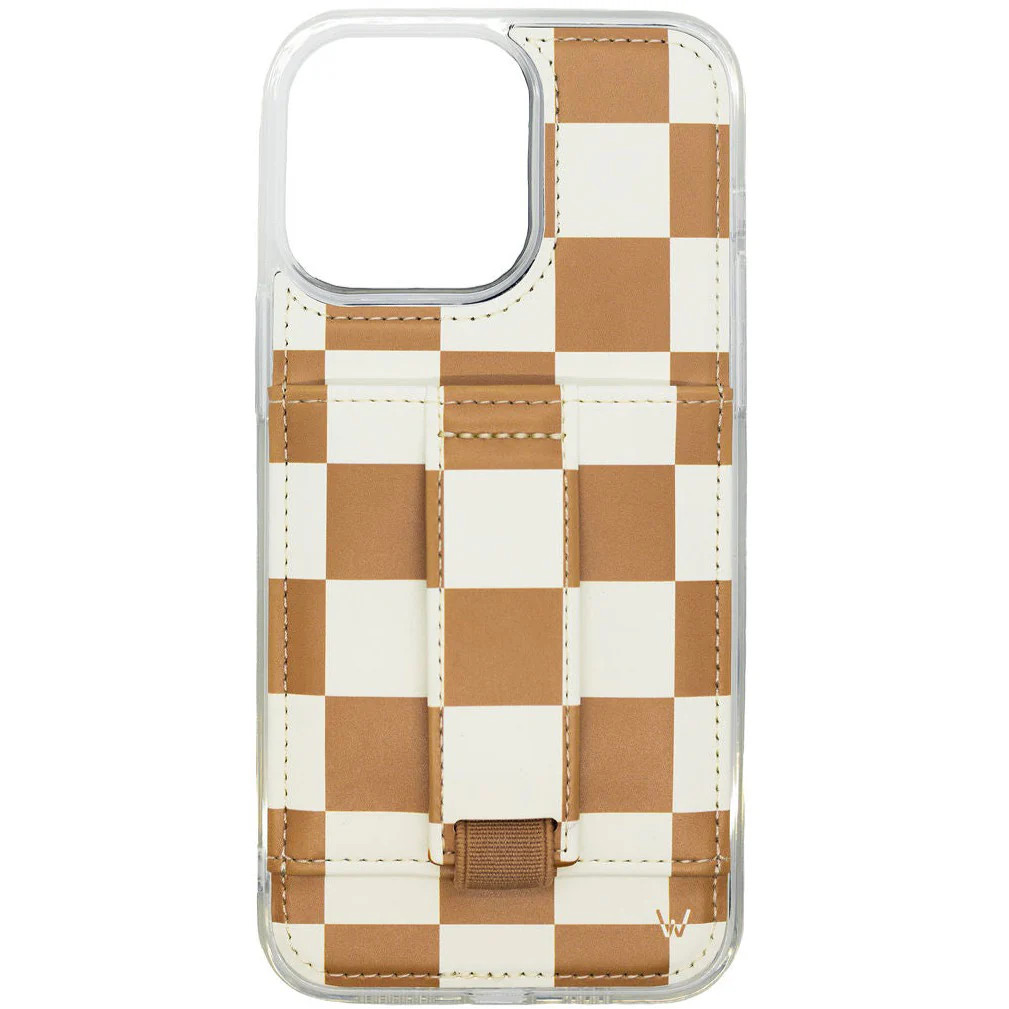 Chestnut Checks by Our Faux Farmhouse | Walli Cases