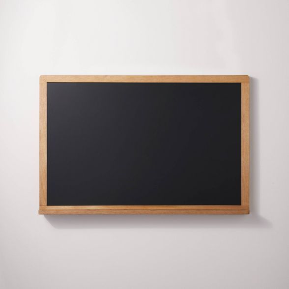 24" x 36" Black Chalkboard with Chalk Ledge - Hearth & Hand™ with Magnolia | Target