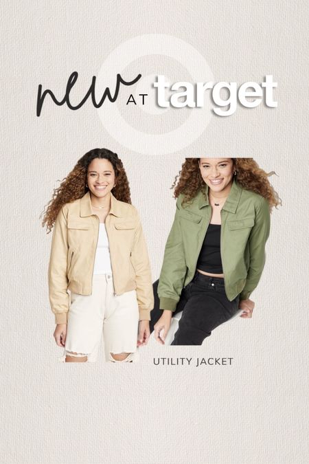 NEW utility jackets 😍 I sized up 1 size for a more oversized look!

Target Style, Spring Fashion, Trending Fashion, Neutrals 

#LTKunder50 #LTKU #LTKFind