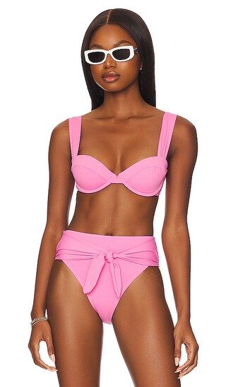 Claudia Bikini Top in Bubblegum Pink | Revolve Clothing (Global)