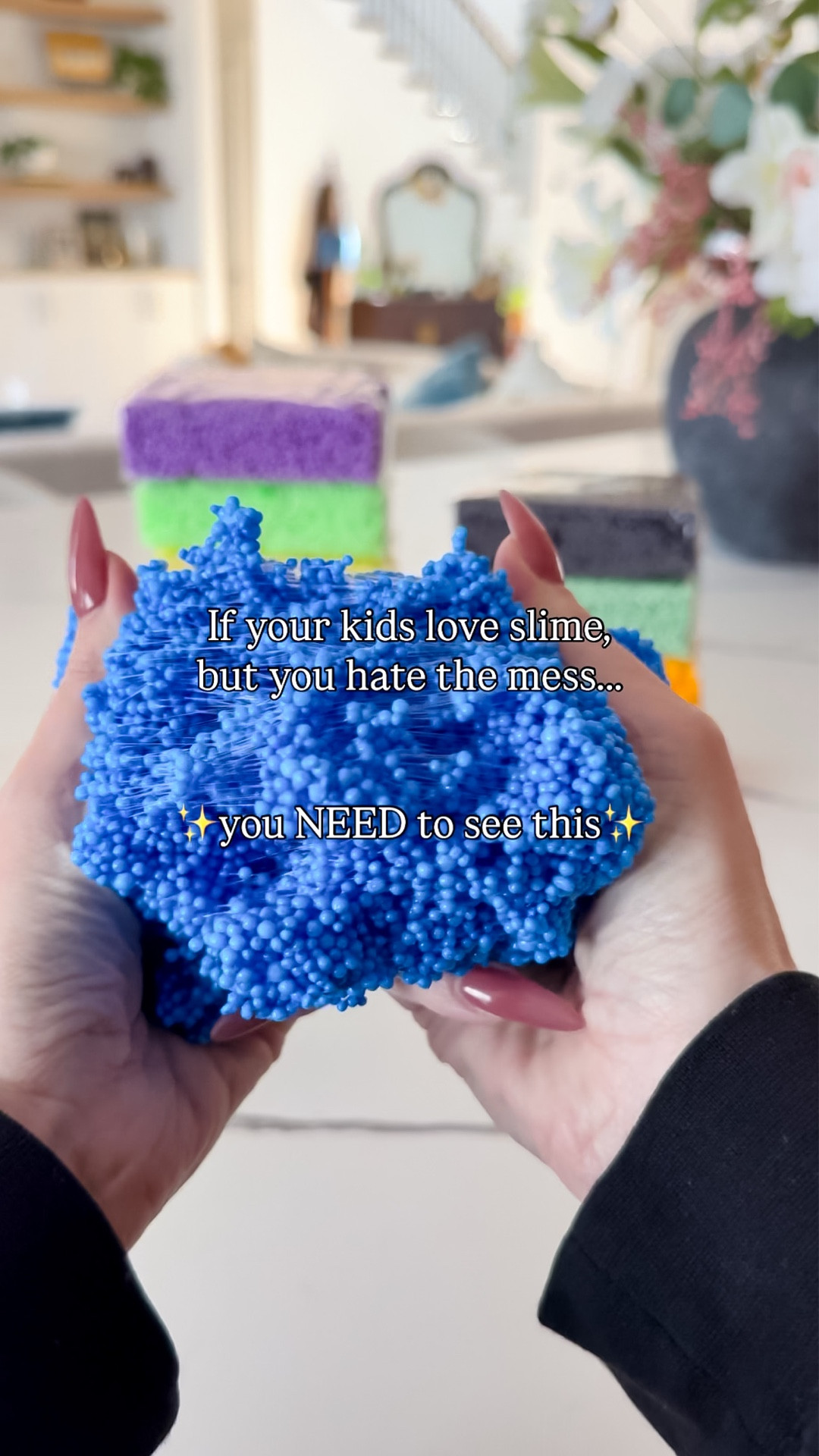 This moldable play foam from Amazon is always fun and never sticky! Our kids will sit and play with this for hours! 🦋💕


#amazonmusthave #kidsfind #viralkidstoy 
#thesistershoppers #amazonfavorites 

#LTKHome #LTKKids