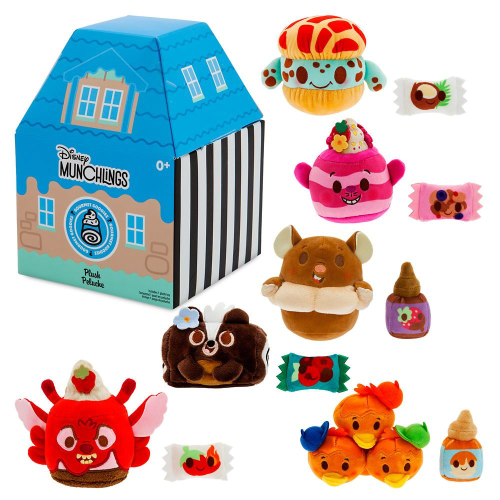 Disney Munchlings Mystery Plush Gourmet Goodies Micro 4 3/4'' | Disney Store