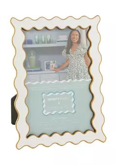 Society Social x Crown & Ivy™ 5" x 7" Wavy Picture Frame | Belk
