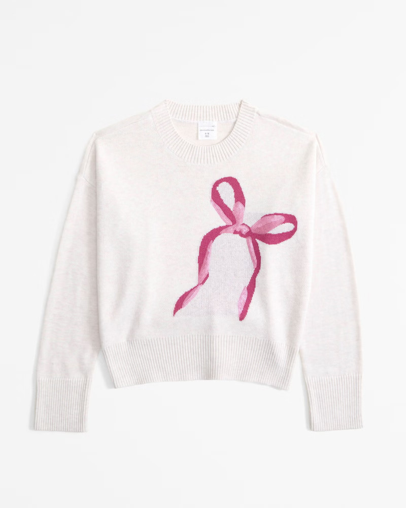 graphic crew sweater | Abercrombie & Fitch (US)