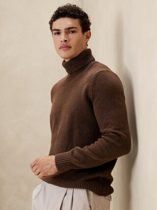 Cozy Turtleneck Sweater | Banana Republic Factory