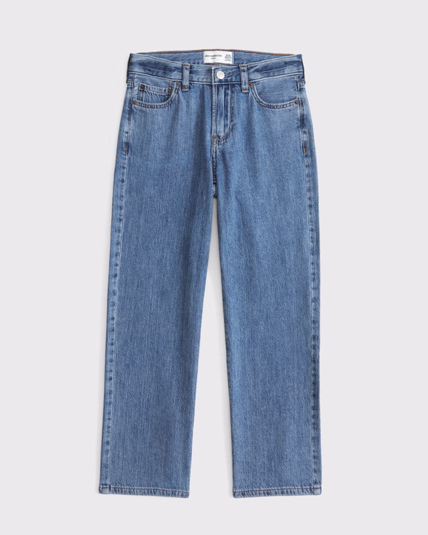 lightweight baggy jeans | Abercrombie & Fitch (US)