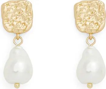 Petit Moments Grohl Freshwater Pearl Drop Earrings | Nordstrom | Nordstrom