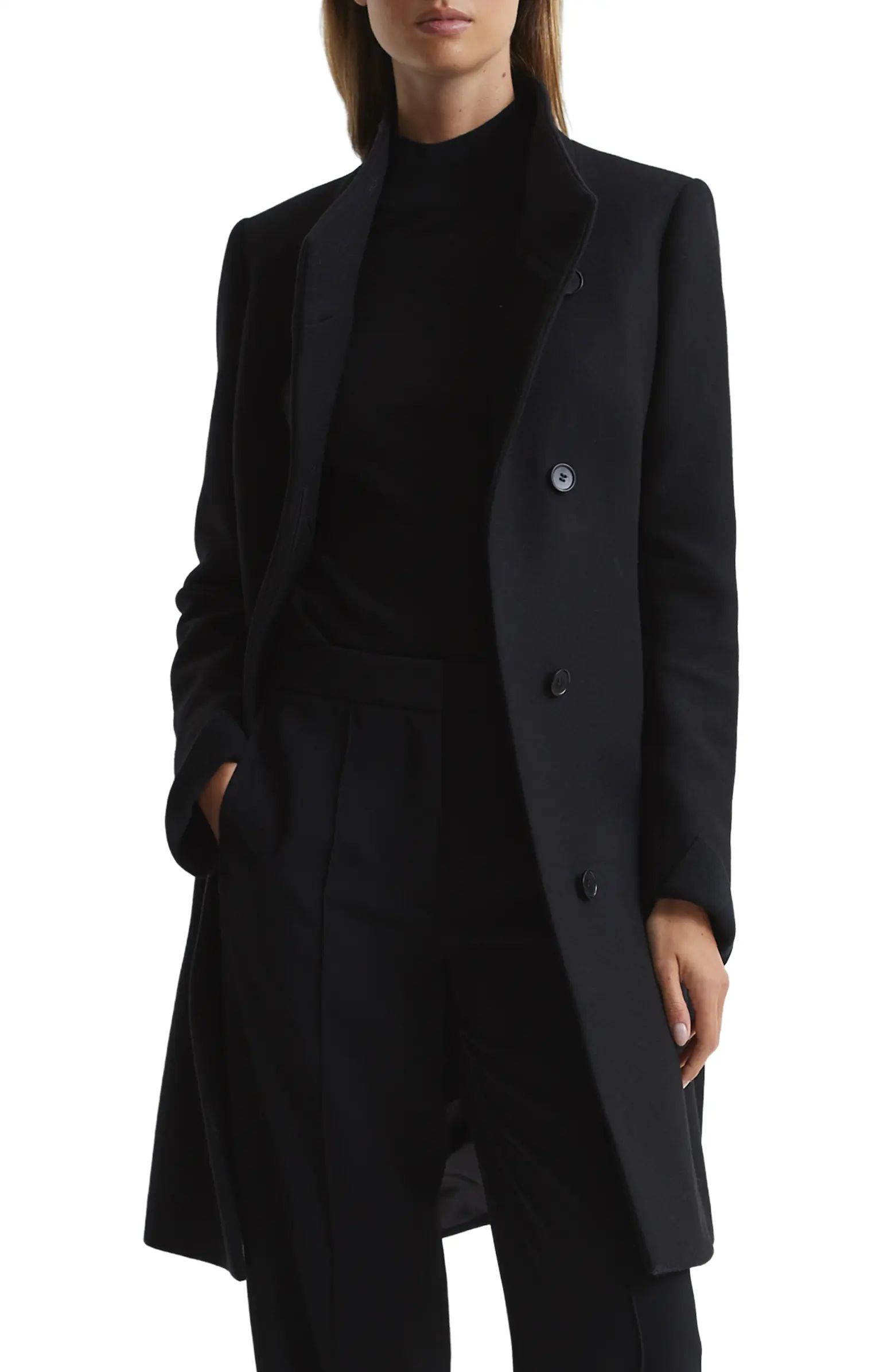 Reiss Mia Wool Blend Coat | Nordstrom | Nordstrom