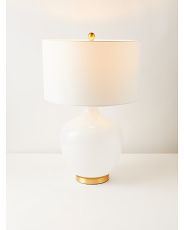 27in Eugenie Glass Table Lamp | HomeGoods
