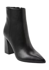 Gritana Tapered Block Heel Dress Booties | Belk