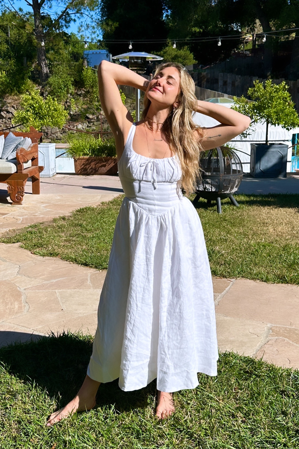 Living in this linen dress all summer. 

#LTKTravel #LTKSeasonal #LTKStyleTip