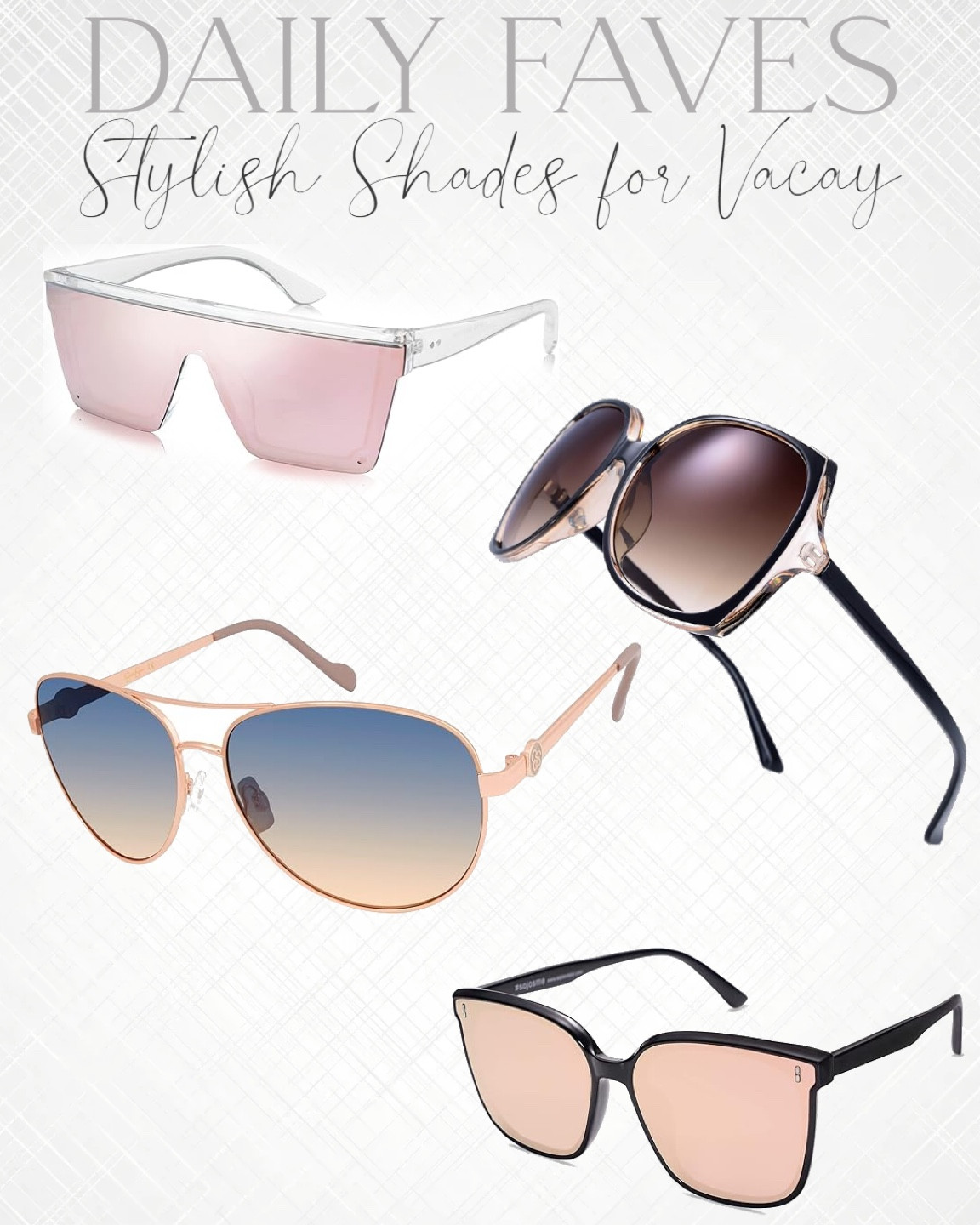 Shades for vacation!

#LTKstyletip #LTKtravel