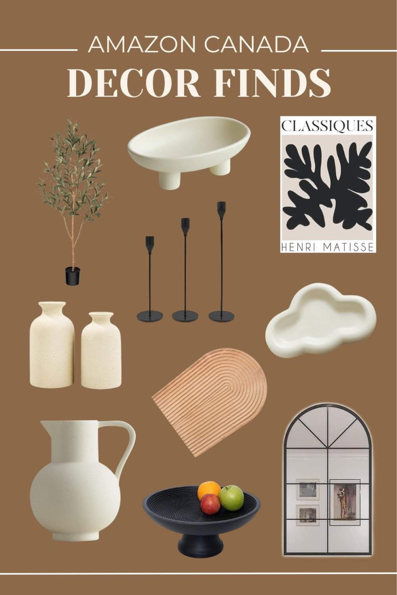 Neutral decor finds from Amazon Canada 🤎

#LTKhome