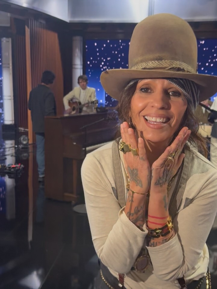 Linda Perry & Band for Kimmel 2026! 
New Album, Let it Die Here, Out Now.

Thanks for the Style Alchemist shout out! 😘

Jewelry by https://www.instagram.com/argyleandvalentine/

#LTKstorytime #LTKdayinmylife