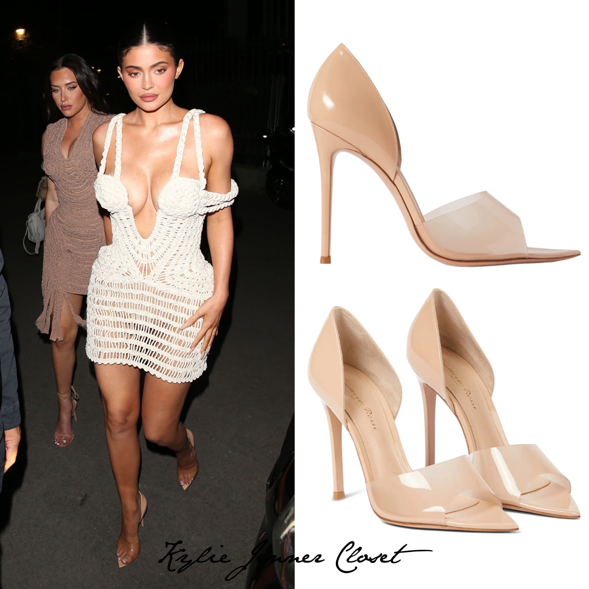 Kylie Jenner at the Balmain SS23 Show, wearing these Gianvito Rossi PVC Nude Heels, linked below! 👡🤍


#LTKstyletip #LTKbeauty #LTKshoecrush