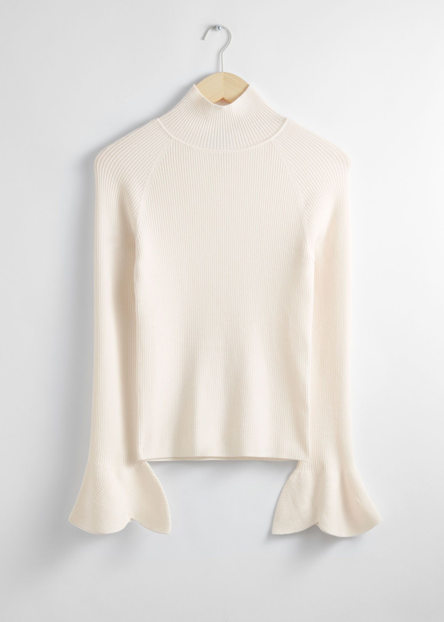 Petal-Sleeve Knit Top | & Other Stories US