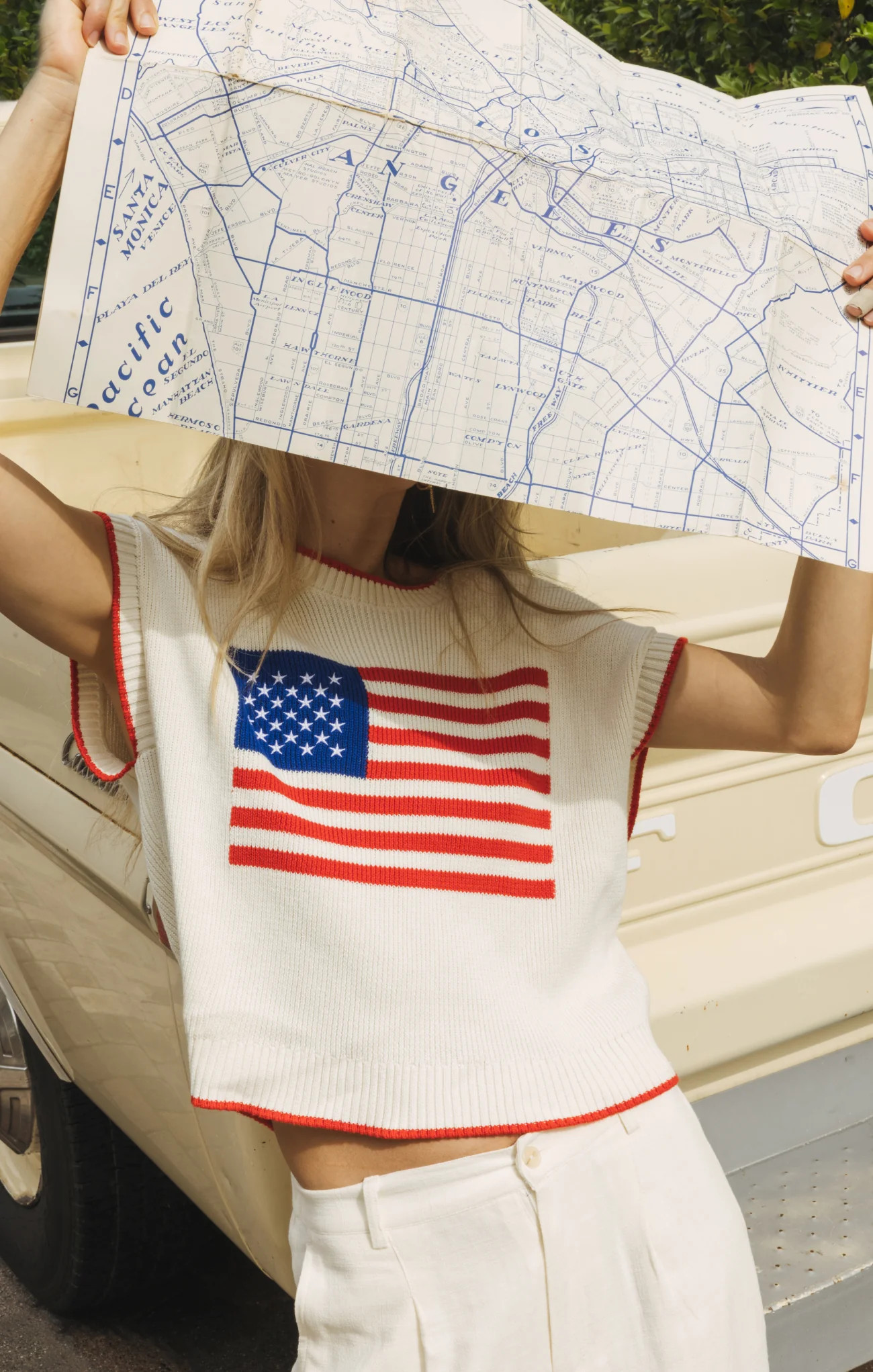 Sleeveless Patriot Sweater | Z Supply