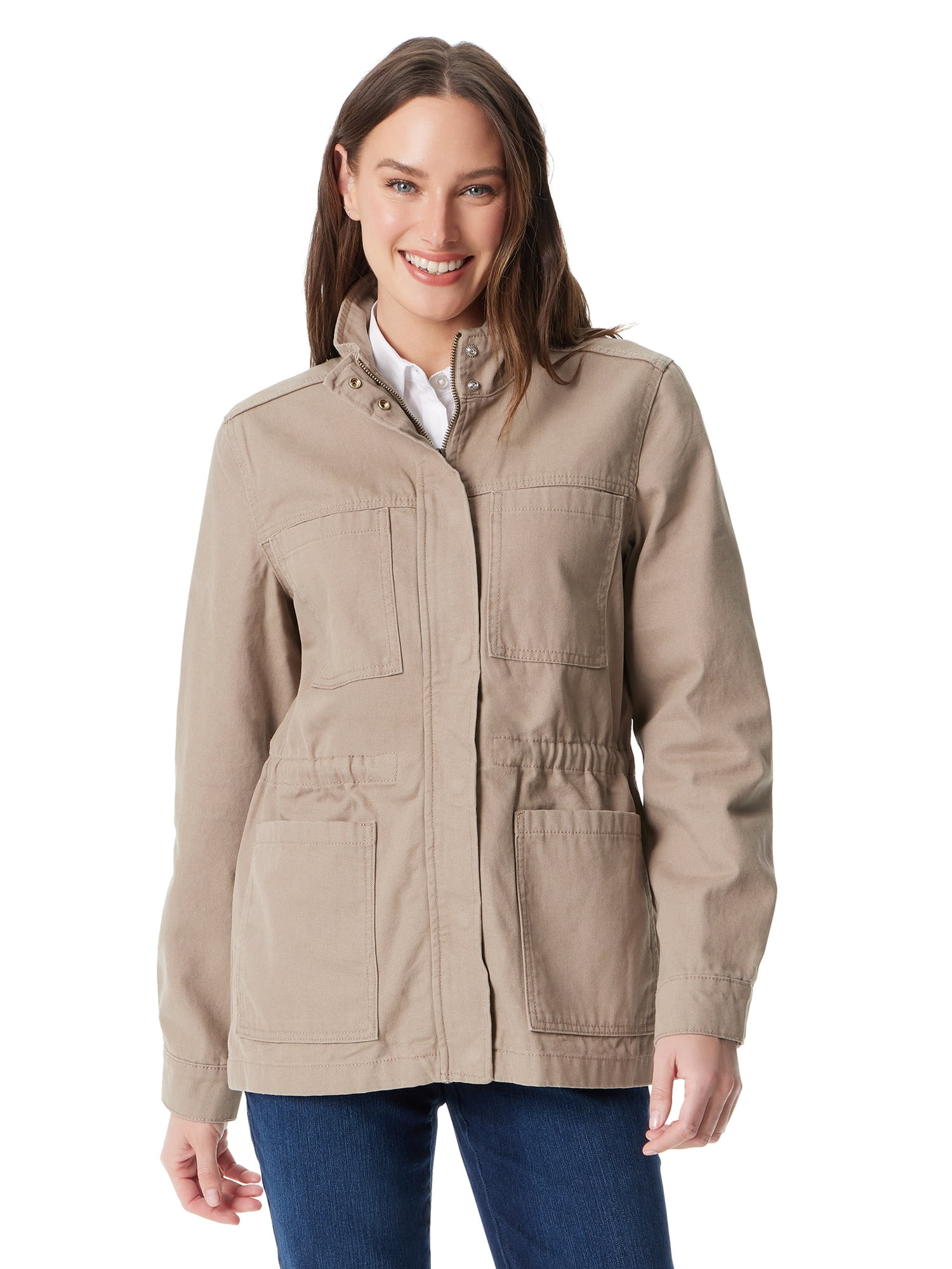 Gloria Vanderbilt Utility Jacket, Sizes XS-XXXL | Walmart (US)