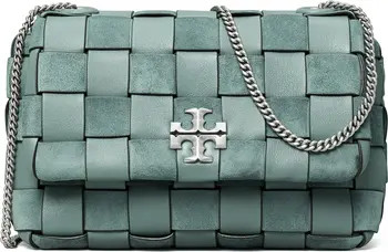 Kira Small Woven Leather Shoulder Bag | Nordstrom