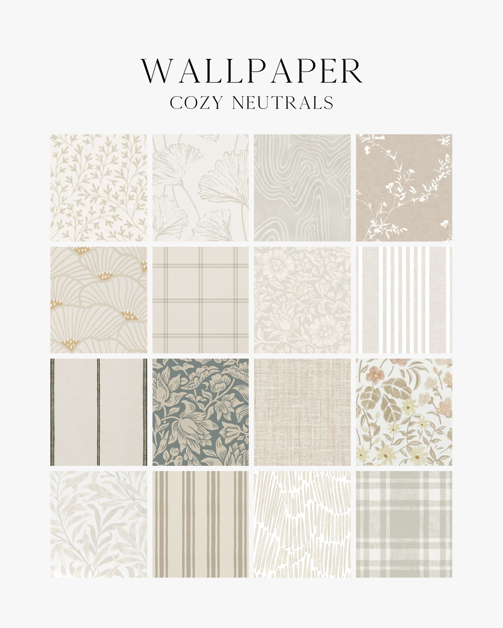Wallpaper: Cozy Neutrals

Warm tones, soft textures, and endless calm—embracing the beauty of simplicity.

#LTKFallSale #LTKSaleAlert #LTKHome