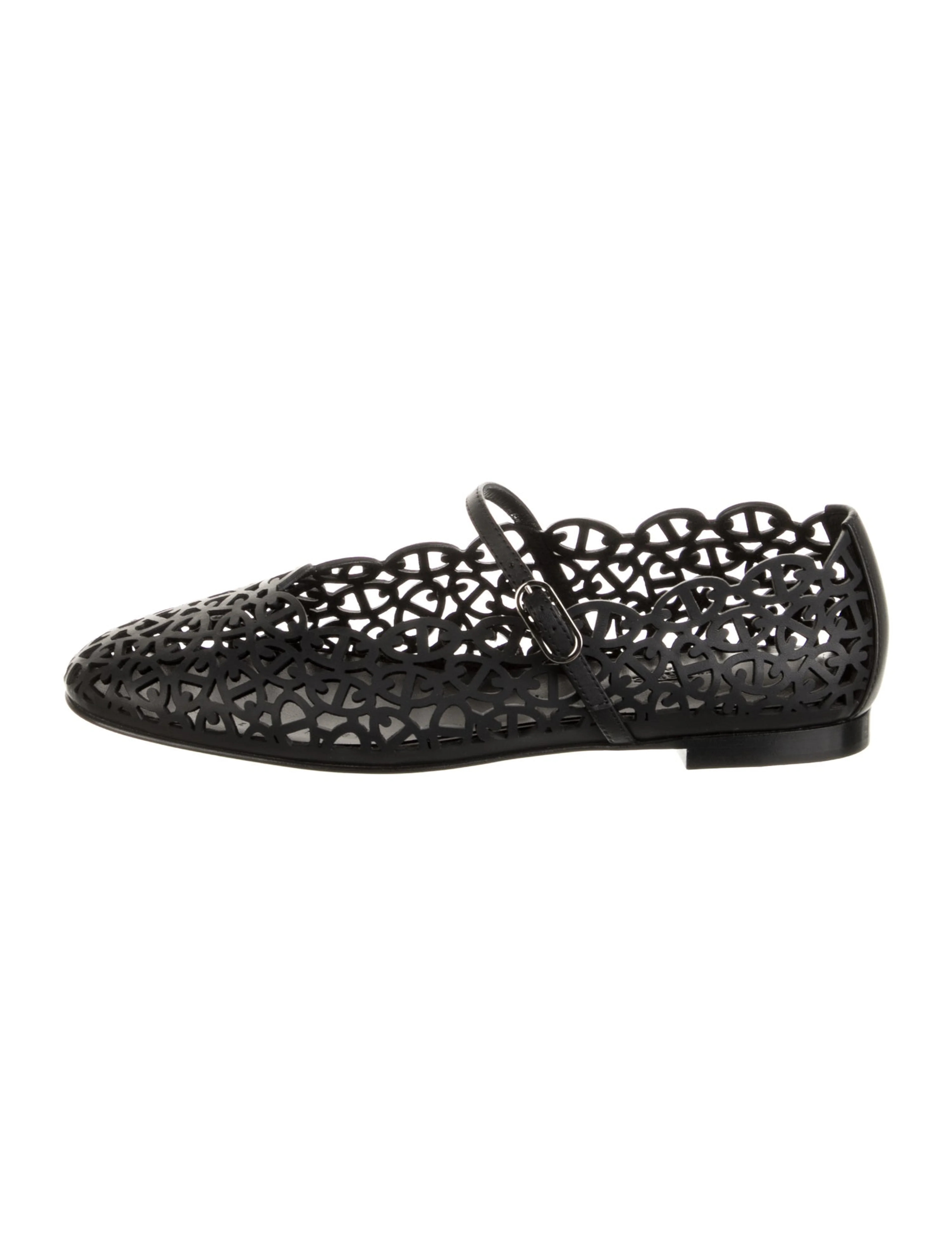 Meli Calfskin Ballet Flats | The RealReal