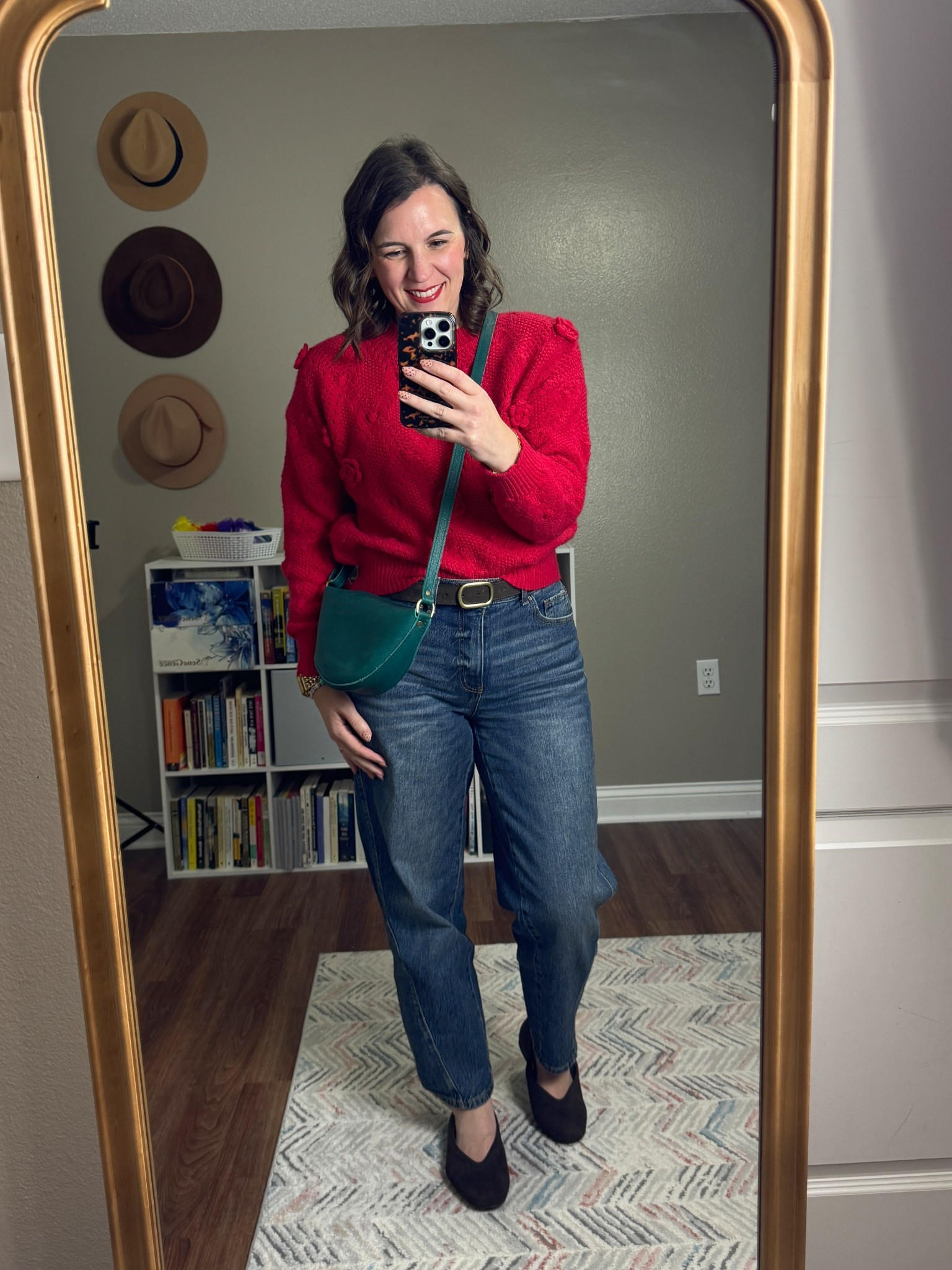 Outfit of the night 

Slim Barrel Leg Jeans: true to size 